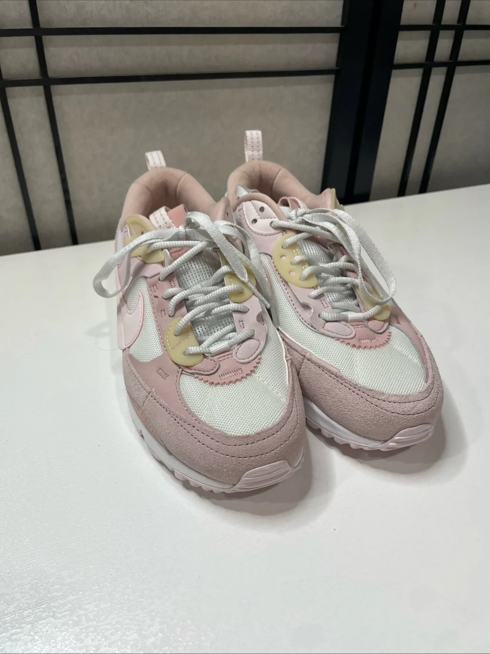 Nike Air Max 90 Futura Summit White Light Soft Pink DM9922-104 Women's Size 7
